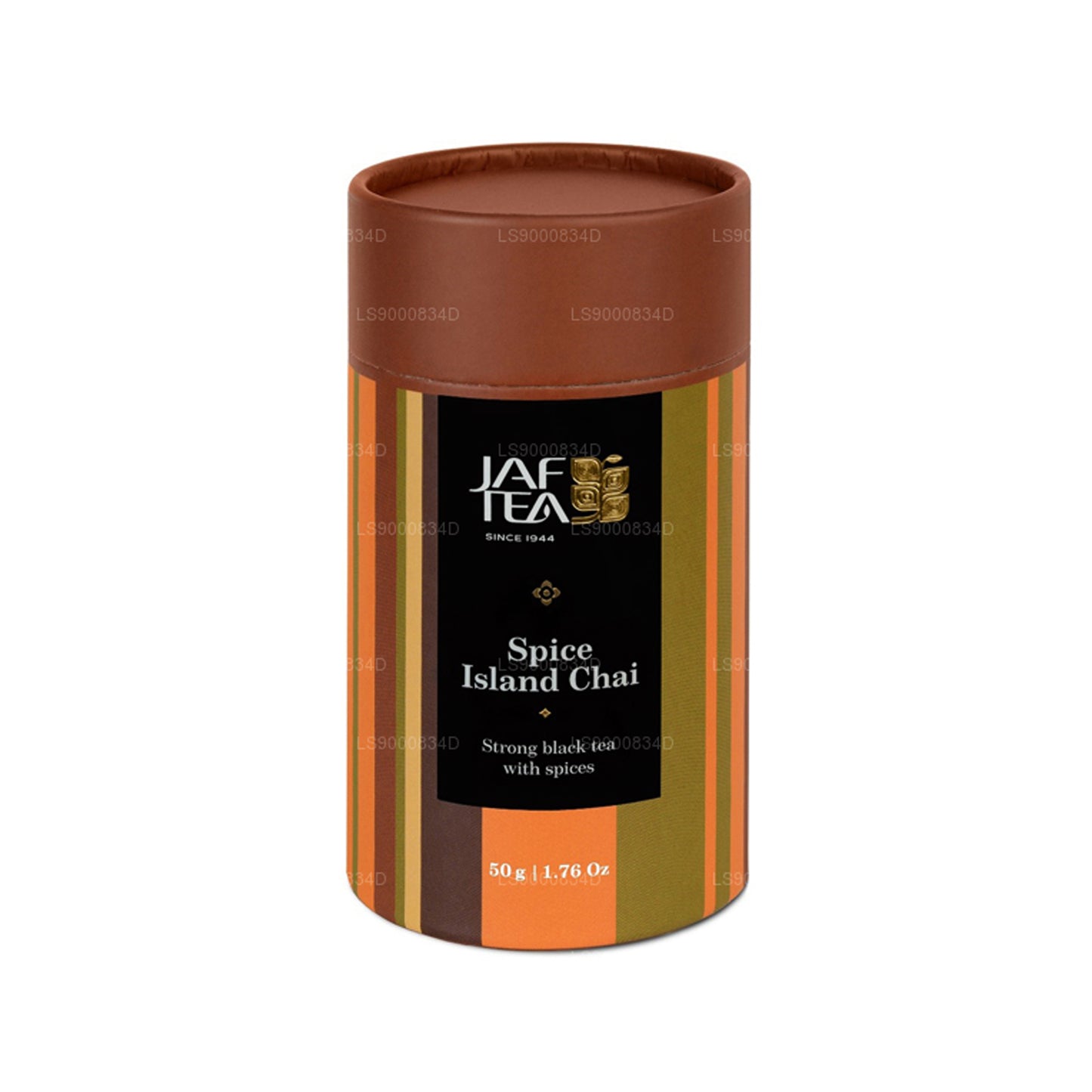 Jaf Tea Spice Island Chai — Dose für starken schwarzen Tee mit Gewürzen (50 g)