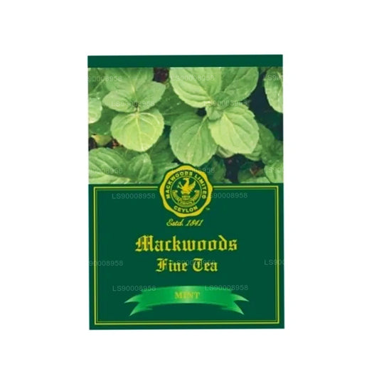 Mackwoods Ceylon Schwarztee mit Minzgeschmack (50 g) Teebeutel, 25 Stück