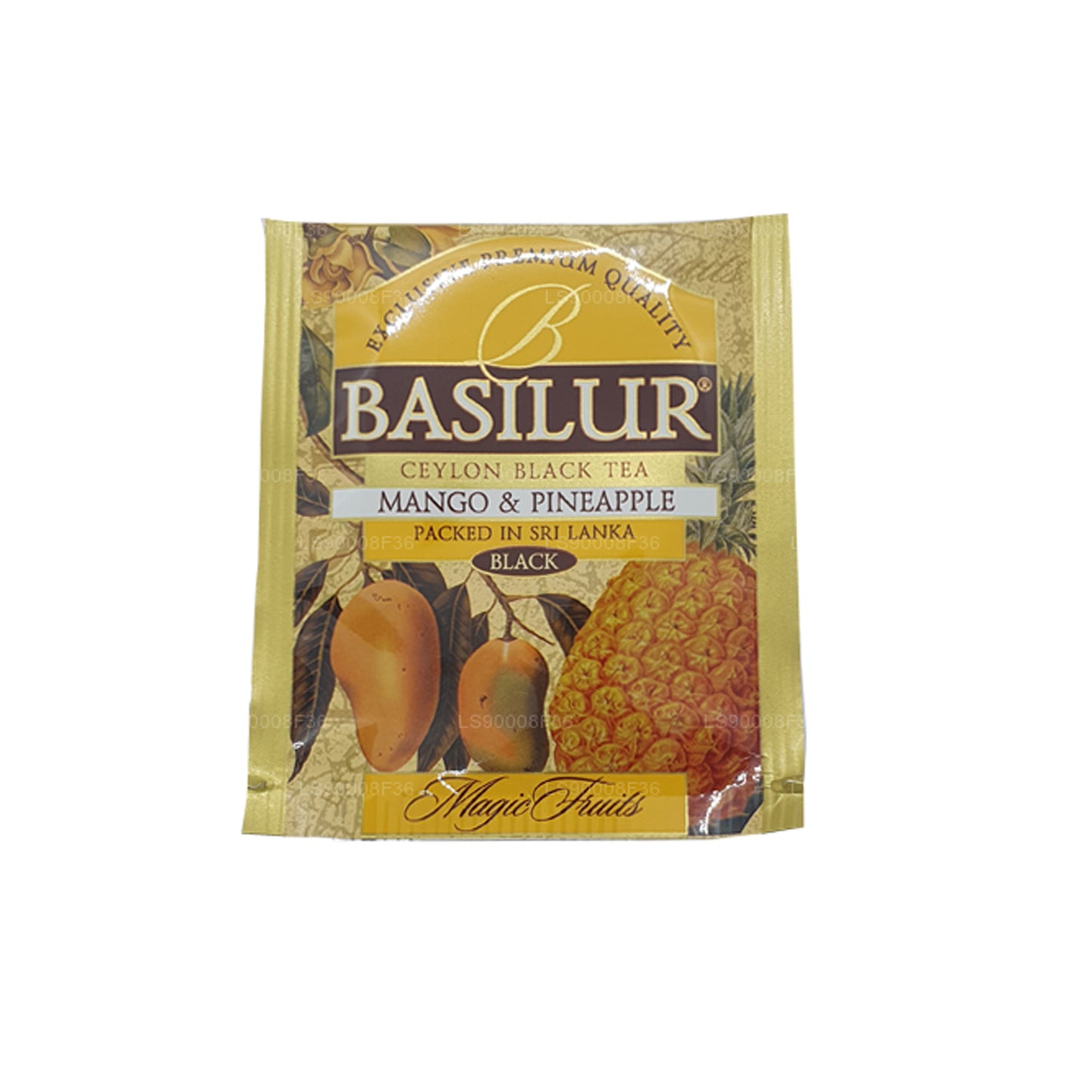 Basilur Magic Fruits Mango und Ananas (50 g) 25 Teebeutel