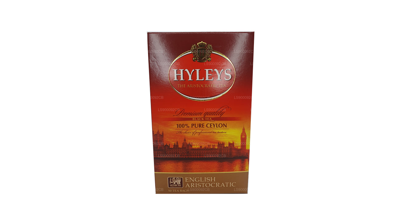 HYLEYS Schwarzer Tee in Premium-Qualität, 50 Teebeutel (100 g)