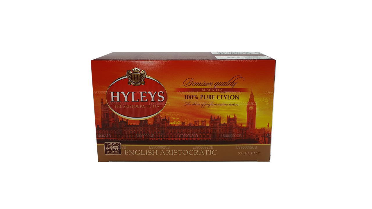 HYLEYS Schwarzer Tee in Premium-Qualität, 50 Teebeutel (100 g)