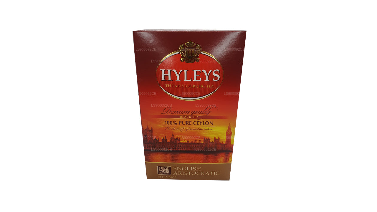 HYLEYS Schwarzer Tee in Premium-Qualität, 50 Teebeutel (100 g)