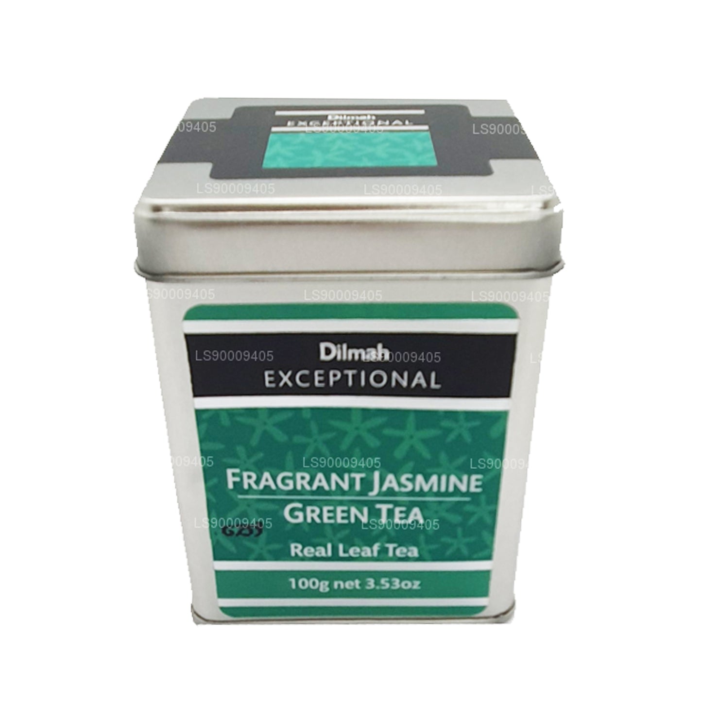 Dilmah Außergewöhnlicher duftender Jasmin-Grünblatt-Tee (100 g)