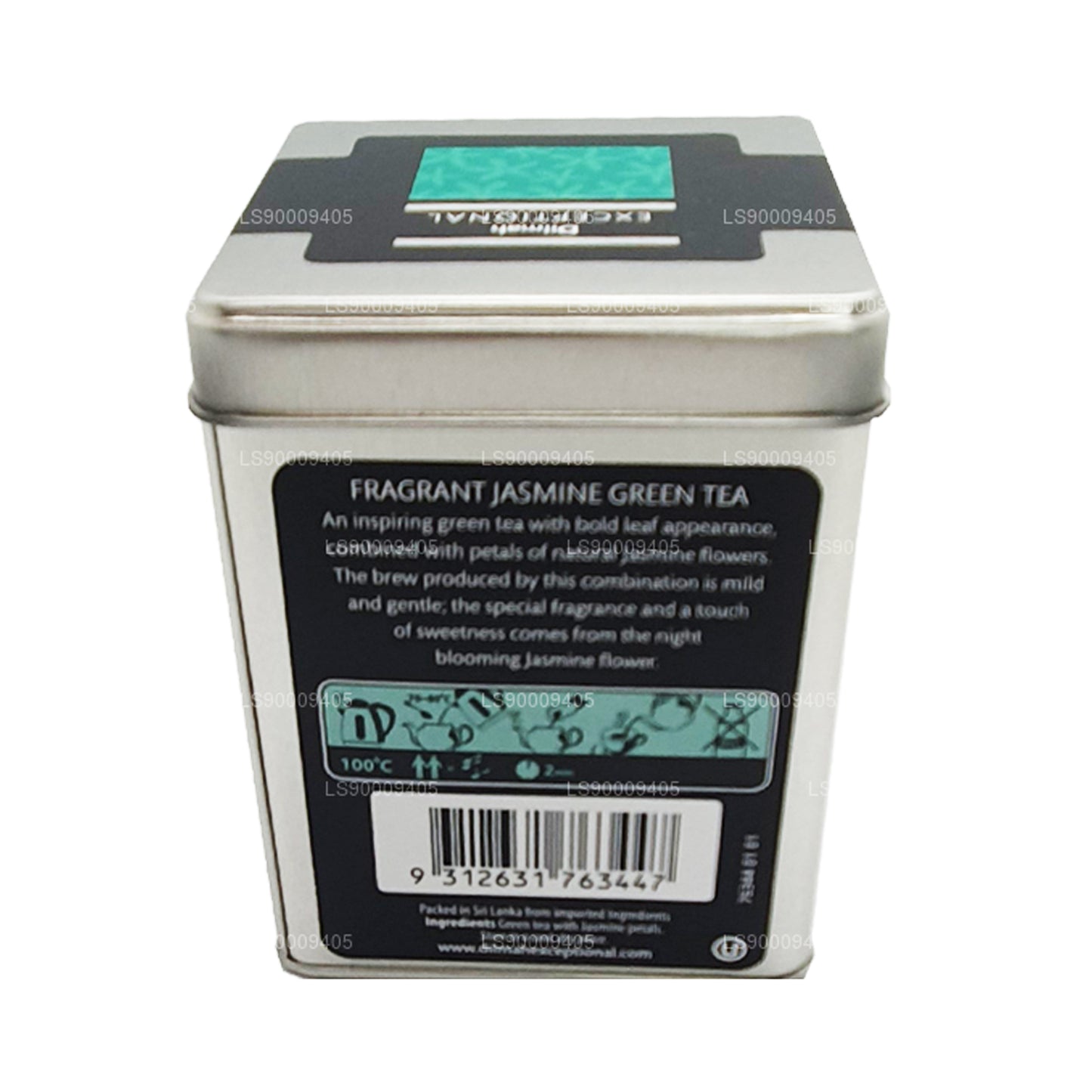 Dilmah Außergewöhnlicher duftender Jasmin-Grünblatt-Tee (100 g)