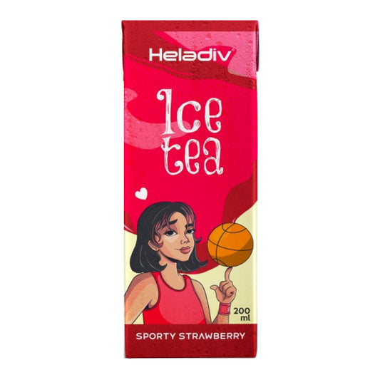 Heladiv Erdbeer-Eistee Tetra Pack (200 ml)