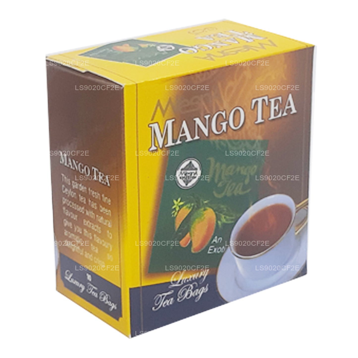 Mlesna Mango-Tee (20 g) 10 Luxus-Teebeutel