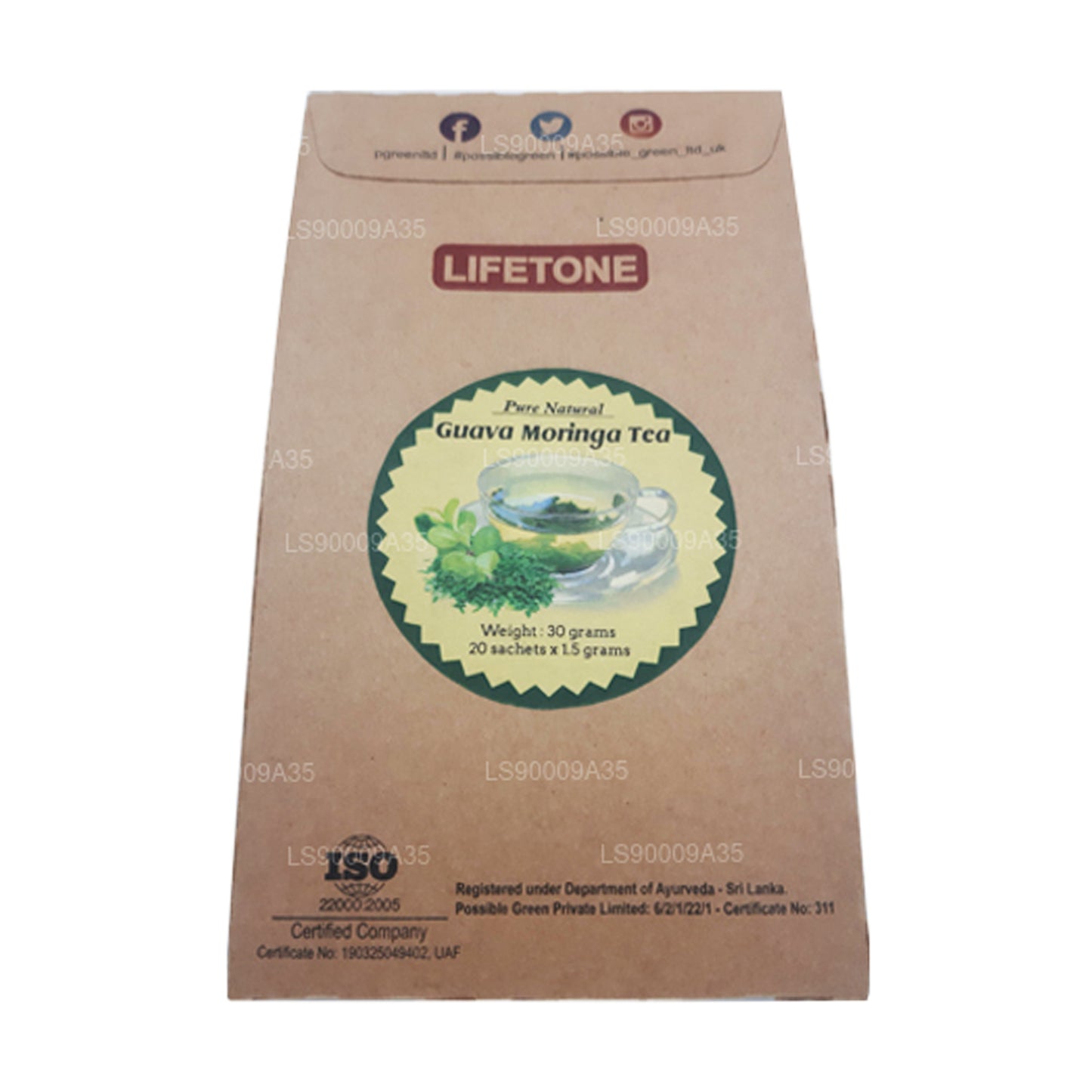 Lifetone Guava Moringa-Tee (30 g)