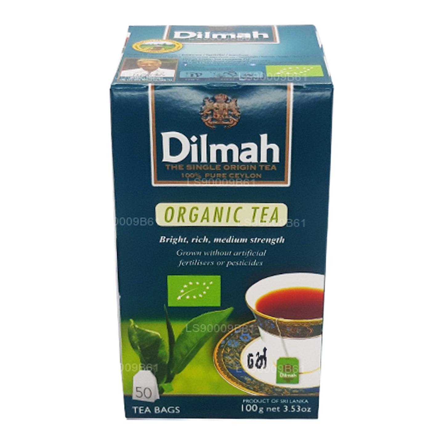 Dilmah Bio-Tee (100 g) 50 Teebeutel