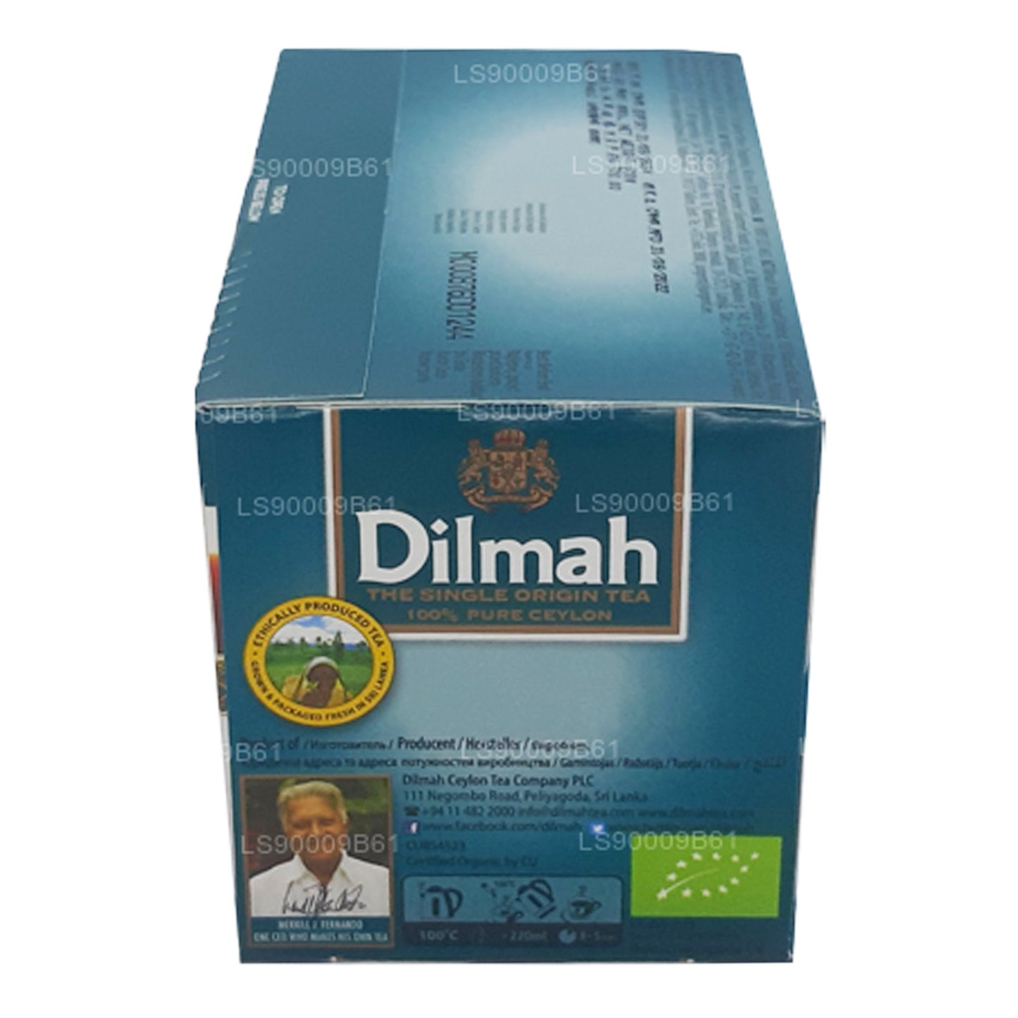 Dilmah Bio-Tee (100 g) 50 Teebeutel