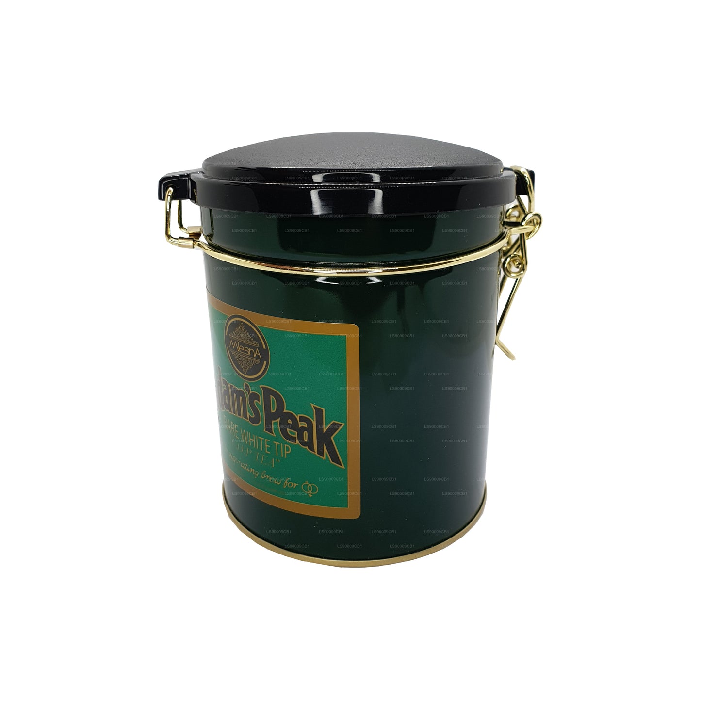 Mlesna Tea Adam's Peak FOP-Blatt-Tee mit seltener weißer Spitze im Metallbehälter (100 g)