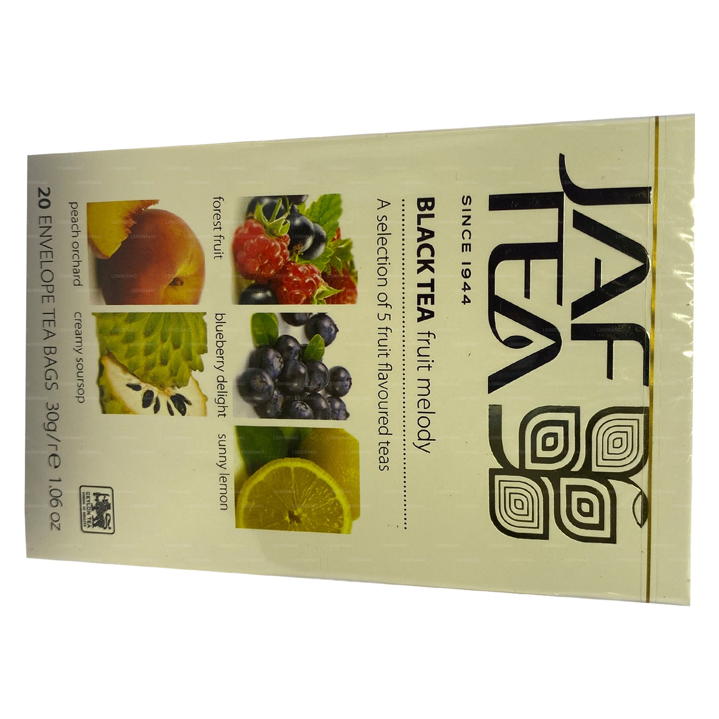 Jaf Tea Pure Fruits Collection Black Tea Fruit Melody (30 g) 20 Teebeutel