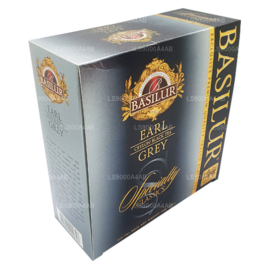 Basilur Speciality Classics Earl Grey Ceylon Schwarztee (200 g) 100 Teebeutel