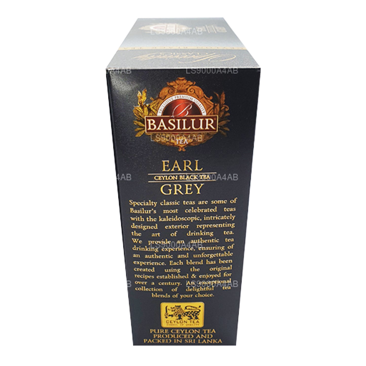 Basilur Speciality Classics Earl Grey Ceylon Schwarztee (200 g) 100 Teebeutel
