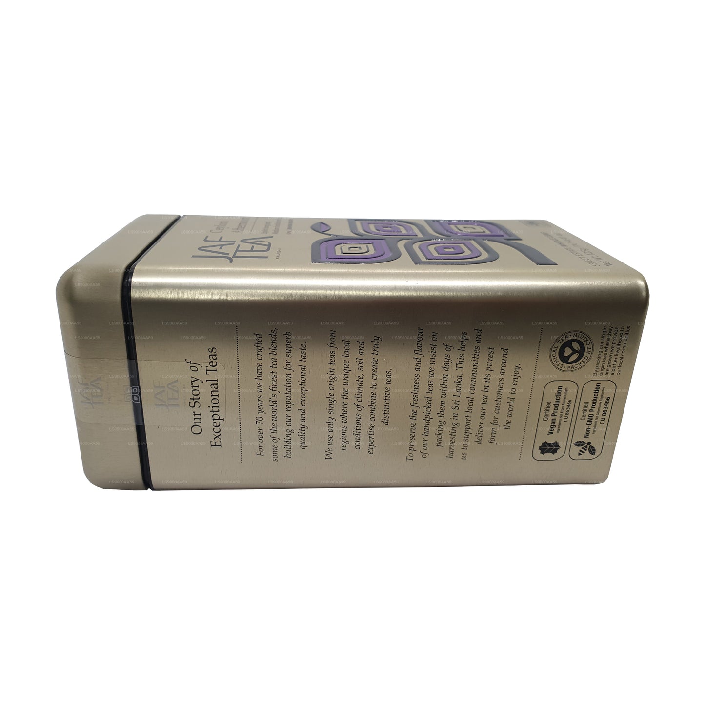 Jaf Tea Classic Gold Collection Ceylon-Nachmittags-Caddy (125 g)