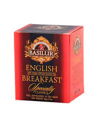 BASILUR SPECIALTY CLASSICS – TEEBEUTEL – ULBT – FOLIE ENV – ENGLISCHES FRÜHSTÜCK (20g)