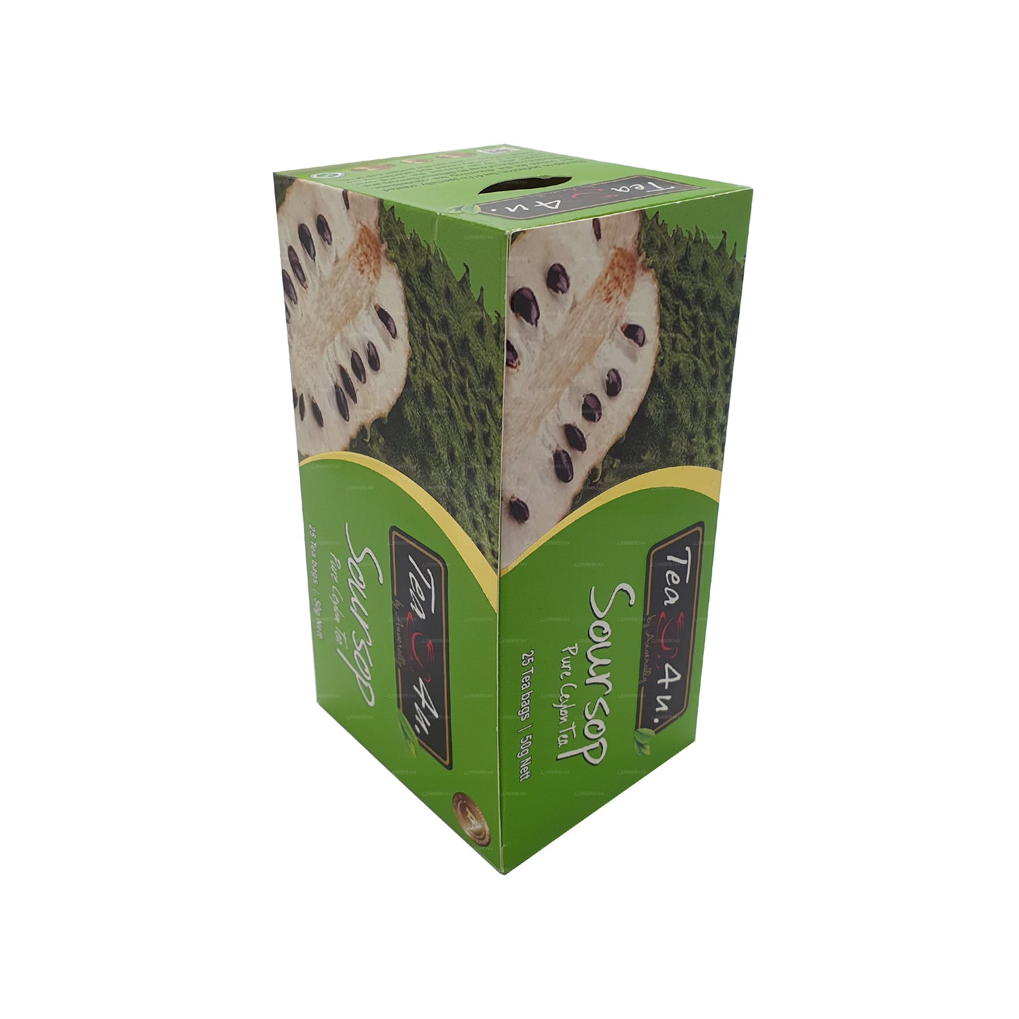 Tea4U Schwarztee mit Soursop (50 g) 25 Teebeutel