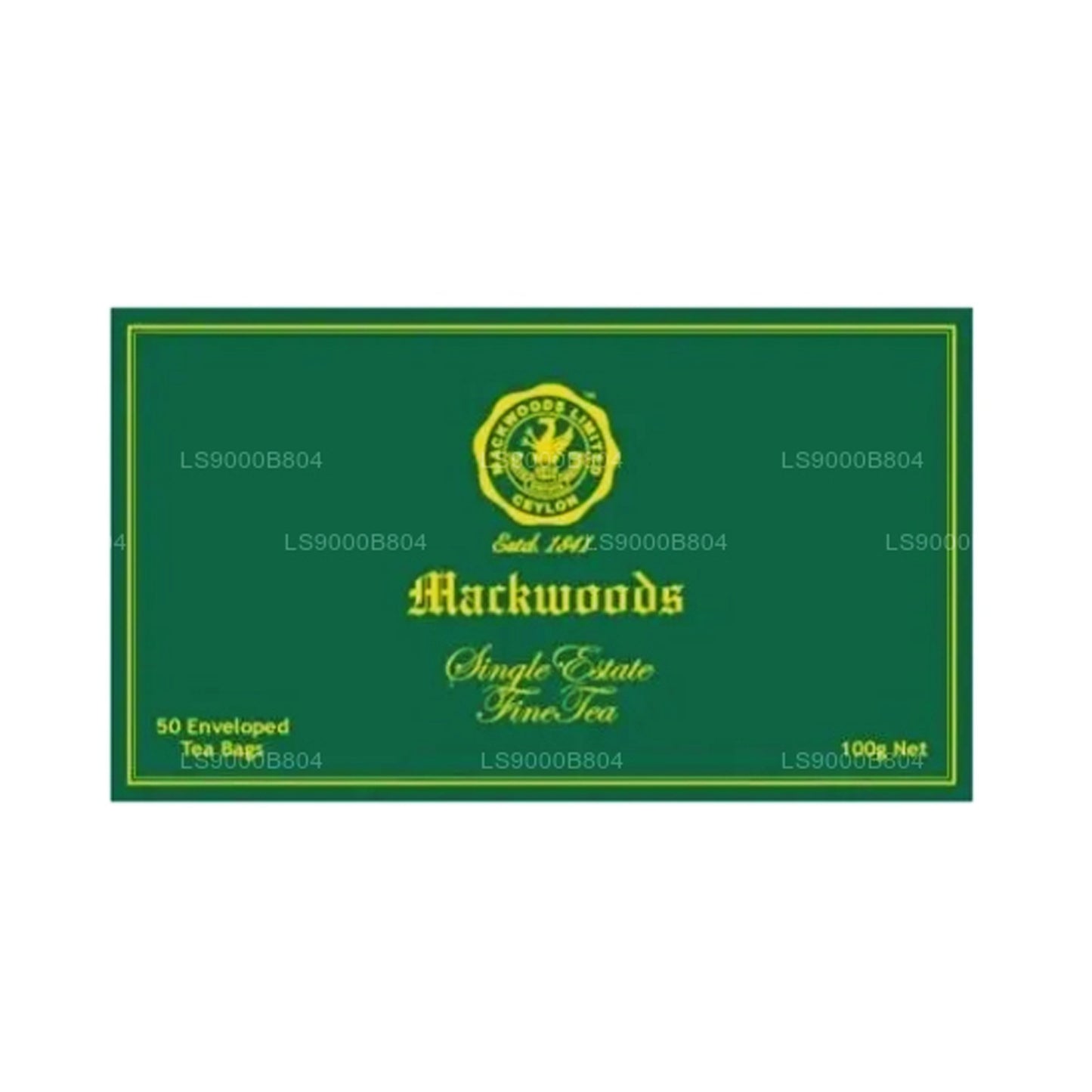 Mackwoods Classic, feiner Schwarztee, in 50 umhüllten Teebeuteln (100 g)