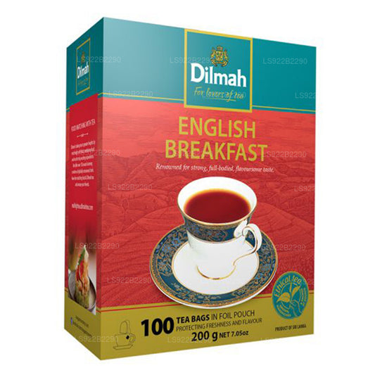 Dilmah Englischer Frühstückstee (200 g) 100 Teebeutel