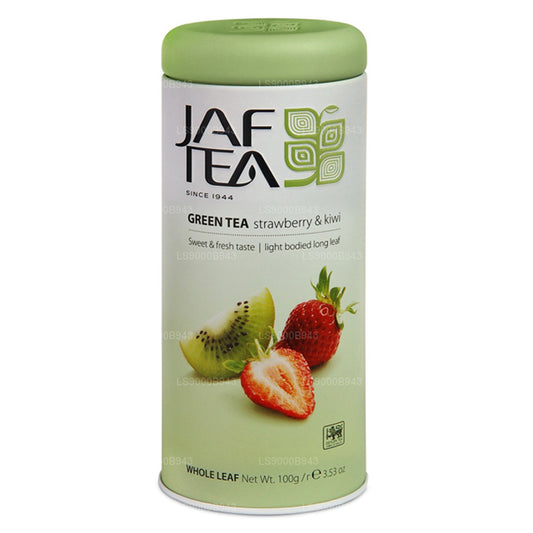 Jaf Tea Pure Green Collection Erdbeer- und Kiwi-Dose (100 g)