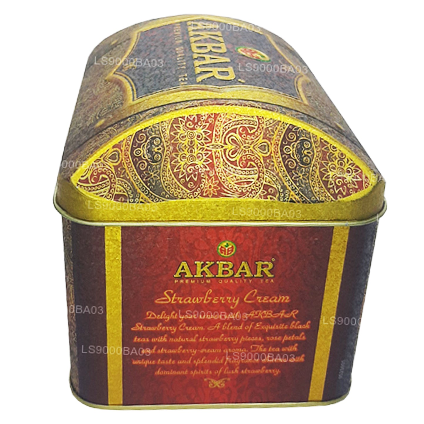 Akbar Exclusive Collection Schatzkiste Erdbeercreme (250 g)