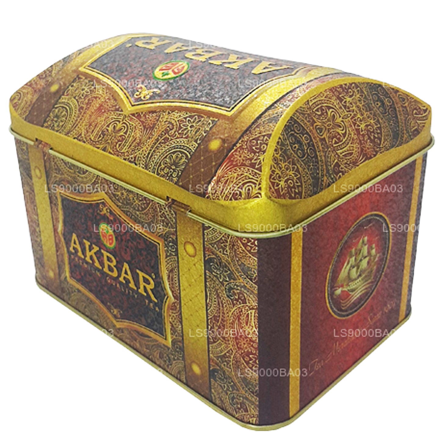 Akbar Exclusive Collection Schatzkiste Erdbeercreme (250 g)