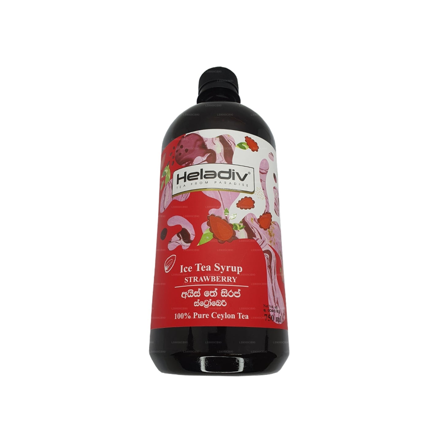 Heladiv Erdbeer-Eistee-Konzentrat Cordial (750 ml)