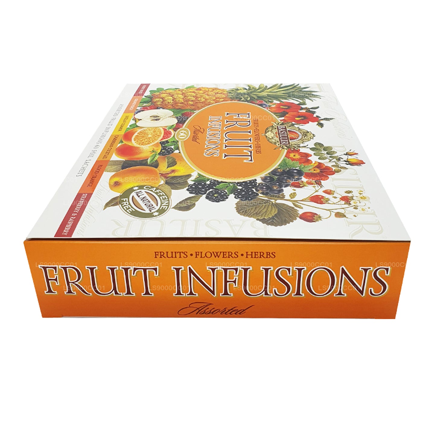Basilur Ceylon Tea „Fruit Infusions“, 60 Teebeutel, sortiert