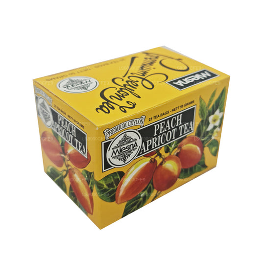 Mlesna Pfirsich-Aprikosentee 25 Teebeutel (50 g)
