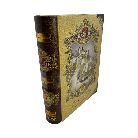 Basilur Teebuch-Behälter „Tea Book Volume II - Gold“ (100 g)