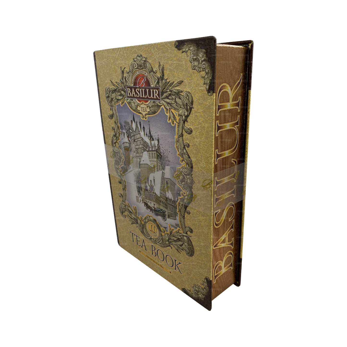 Basilur Teebuch-Behälter „Tea Book Volume II - Gold“ (100 g)