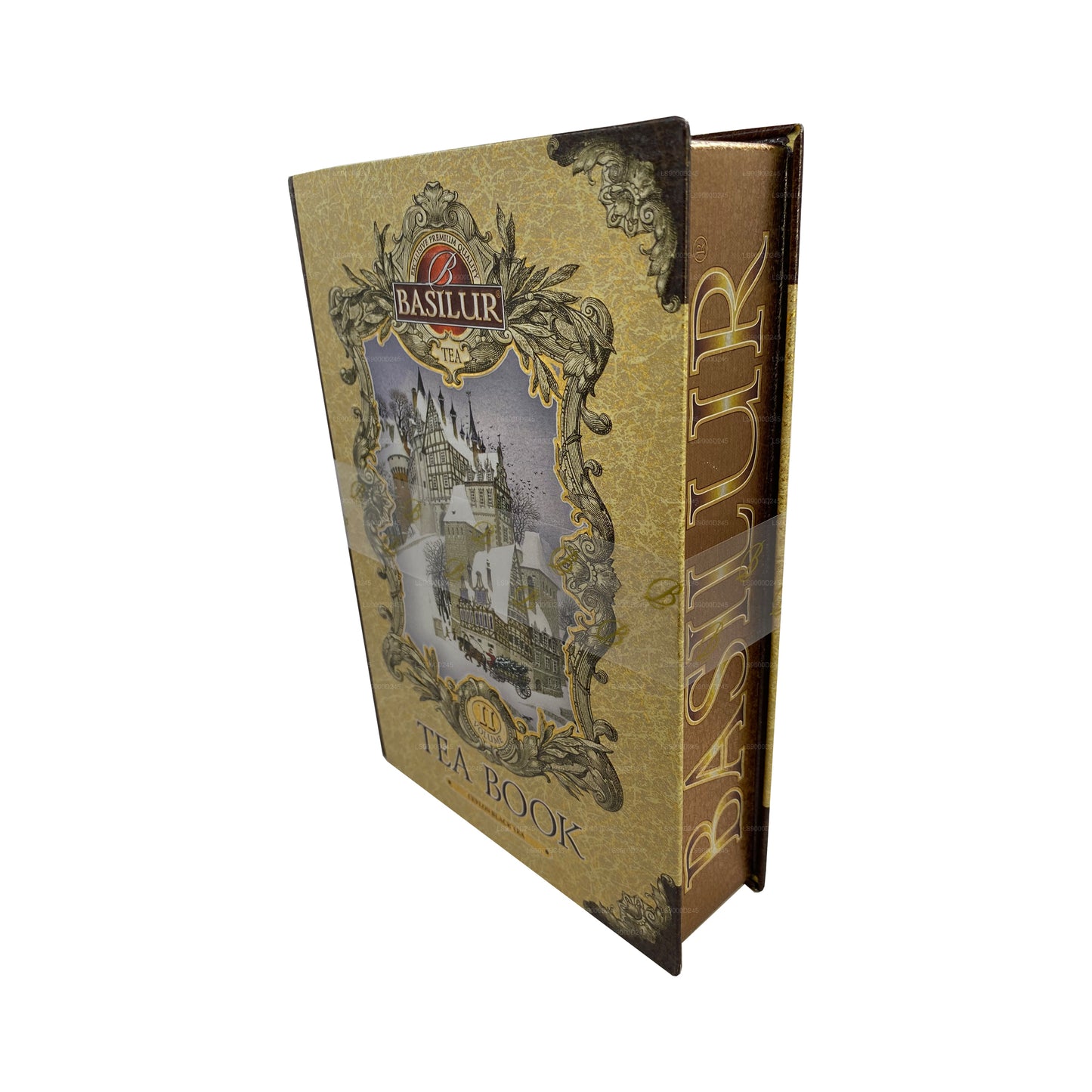 Basilur Teebuch-Behälter „Tea Book Volume II - Gold“ (100 g)