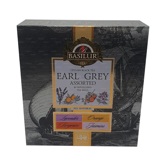 Basilur Earl Grey Kollektion, sortiert (80 g)