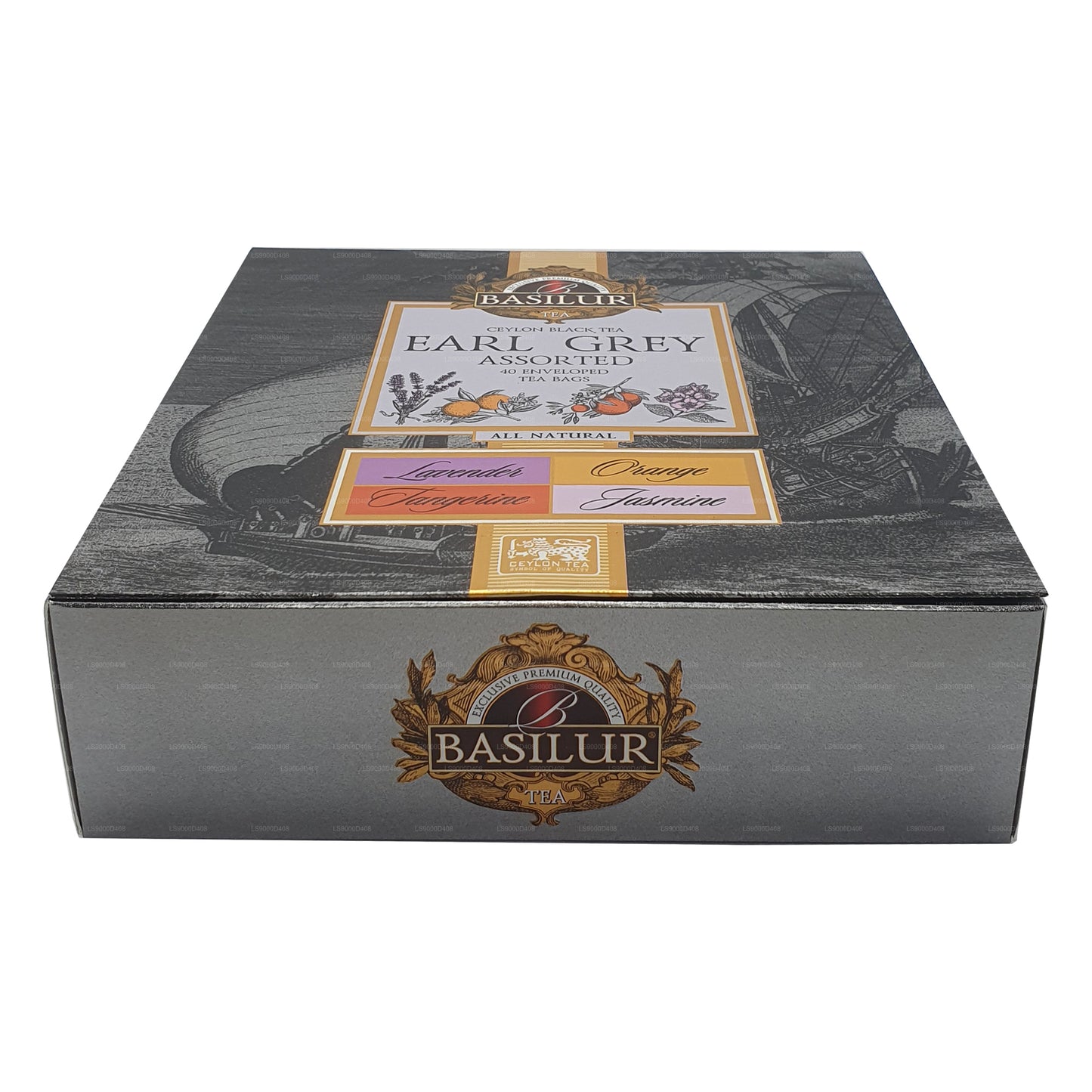 Basilur Earl Grey Kollektion, sortiert (80 g)