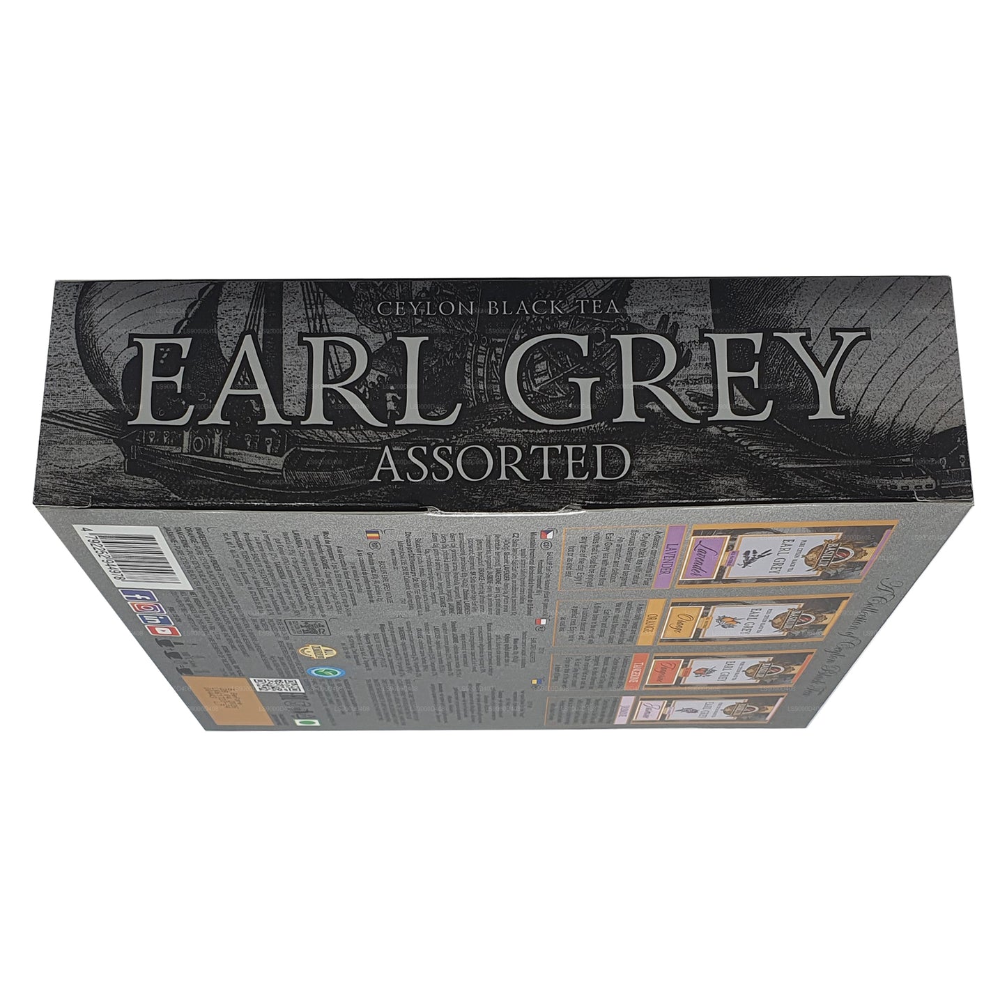 Basilur Earl Grey Kollektion, sortiert (80 g)