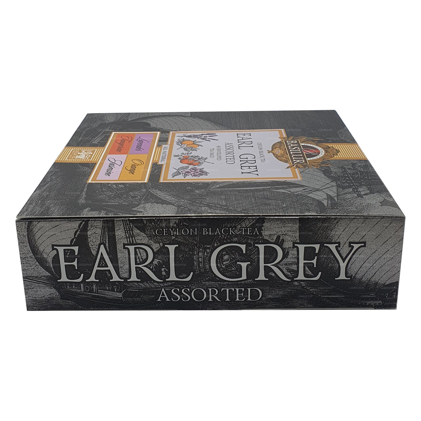 Basilur Earl Grey Kollektion, sortiert (80 g)