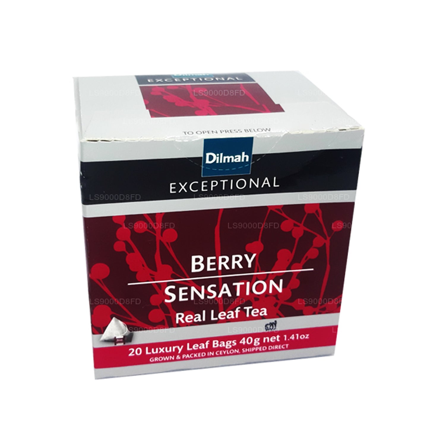 Dilmah Exceptional Berry Sensation Echter Blatttee (40 g) 20 Teebeutel
