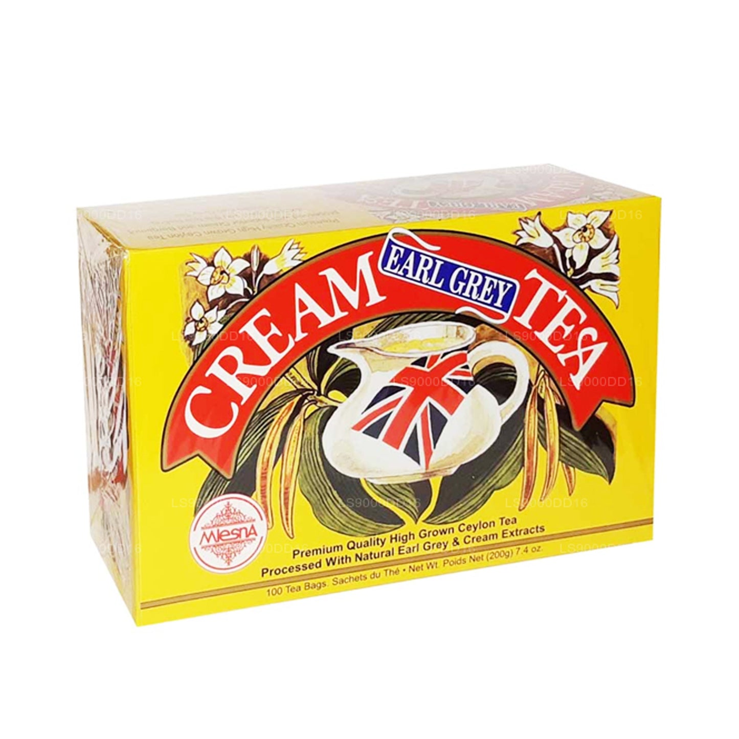 Mlesna Cream Earl Grey Tea (100 g) 50 Teebeutel