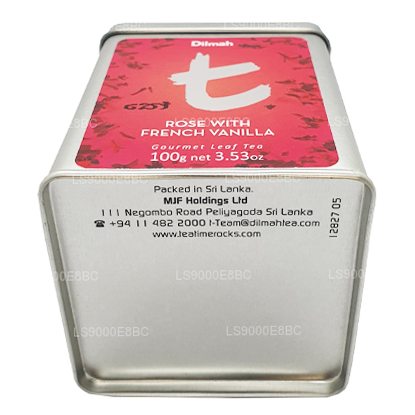 Dilmah T-Series Rose mit französischem Vanilletee aus losen Blättern (100 g)