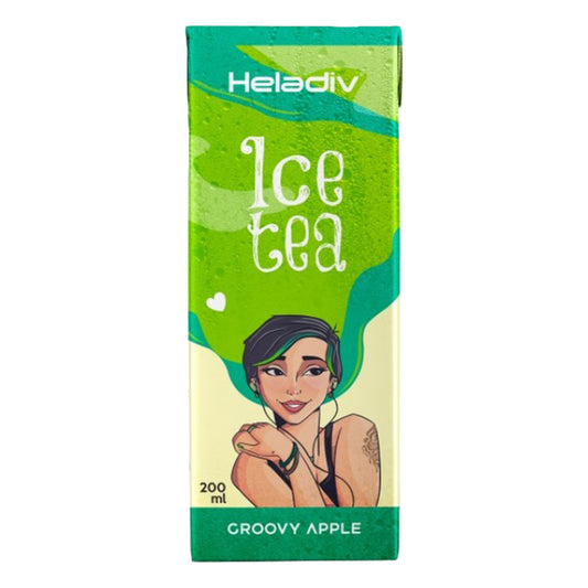Heladiv Apfel-Eistee Tetra Pack (200 ml)