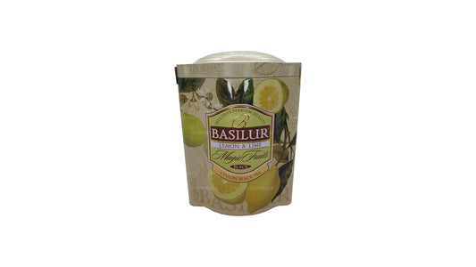 Basilur Magic Fruits Dose mit Zitrone und Limette, 100 g