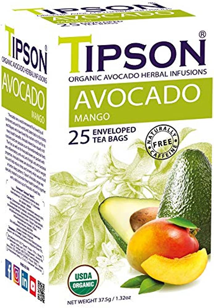 TIPSON – HERBAL – AVOCADO – BOX – FTBH – F&amp;PE – BIO – MANGO (37,5 g)