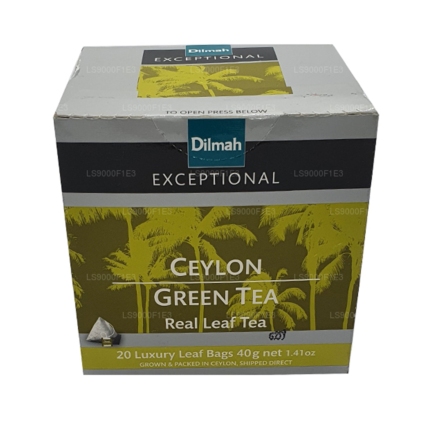 Dilmah Exceptional Ceylon-Grüntee (40 g) 20 Teebeutel