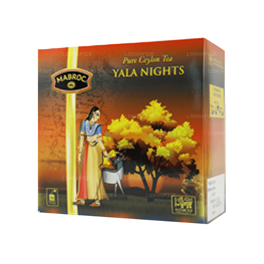 Mabroc Legends-Reihe — Yala Nights, mit Früchten und Blumen angereichert (100 Teebeutel)
