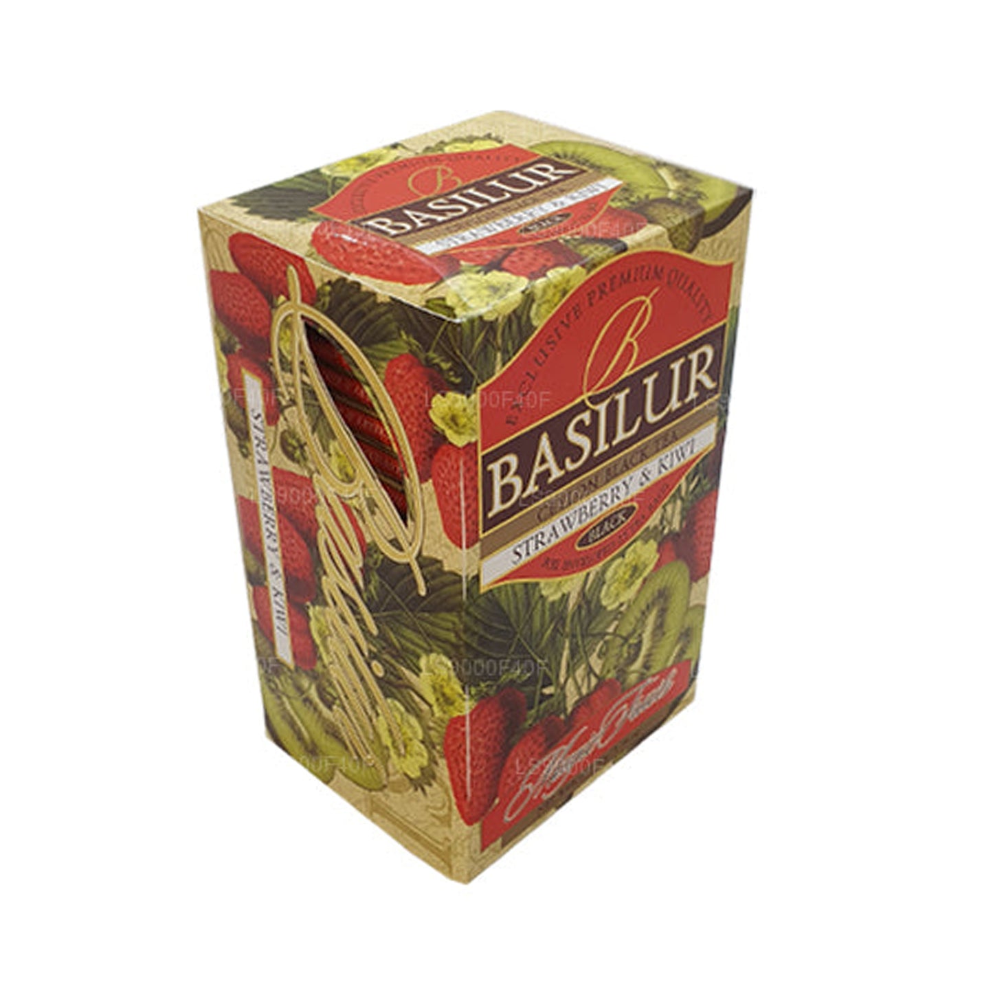 Basilur Erdbeere und Kiwi (50 g) 20 Teebeutel