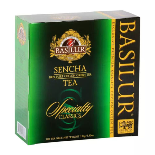 BASILUR SPEZIALITÄT CLASSIC - TEEBEUTEL - S &amp; T - SENCHA (150g)