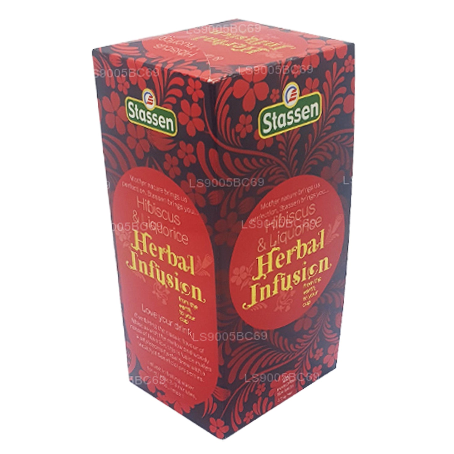 Stassen Hibiskus- und Lakritz-Kräutertee (37,5 g), 25 Teebeutel