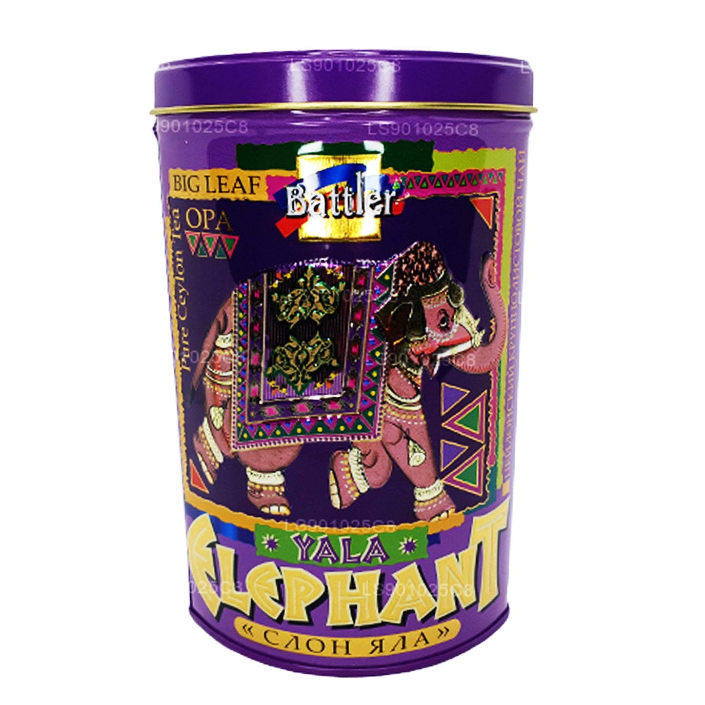 Battler Yala Elephant Blechdose, 100 g