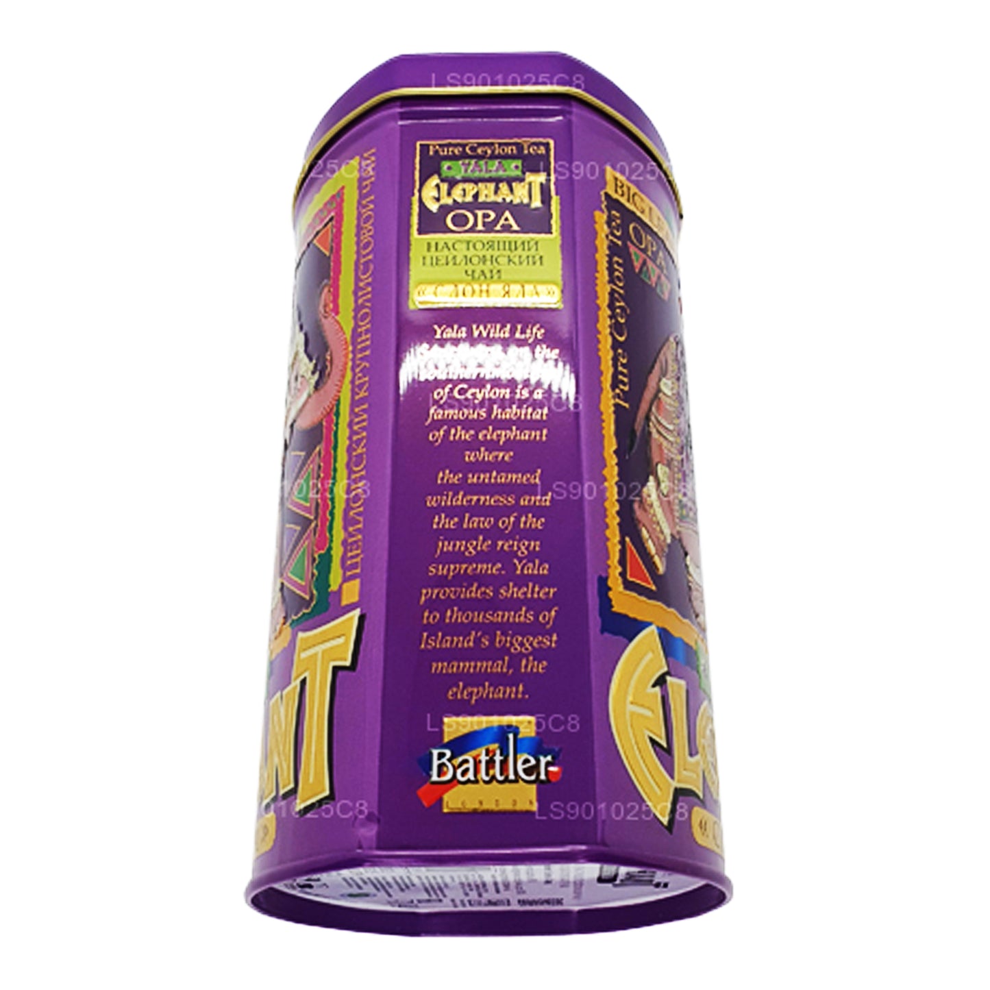 Battler Yala Elephant Blechdose, 100 g