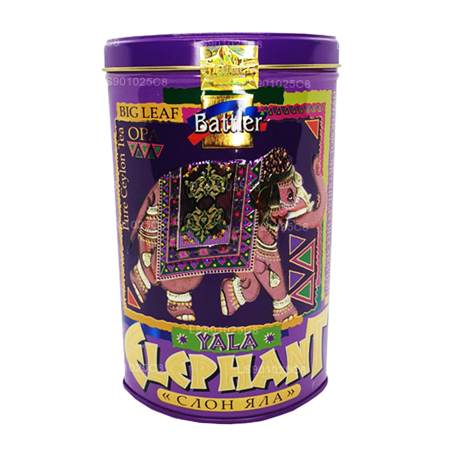 Battler Yala Elephant Blechdose, 100 g