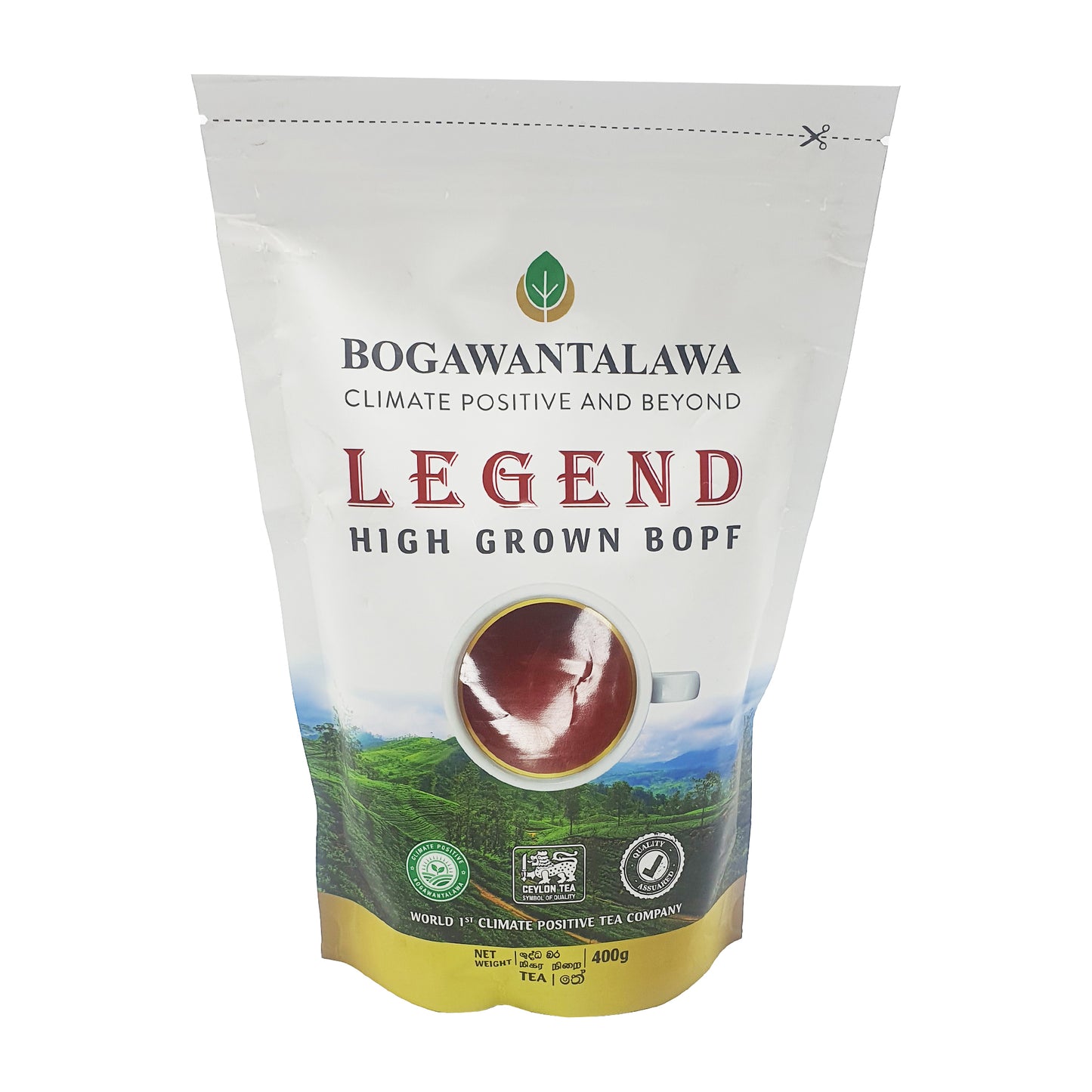 Bogawantalawa Legend Reiner Schwarztee (400 g) 100% BOPF